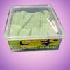 Yummy Gummy Apple Belts Tub 1.2kg Pick & Mix Bulk Sweets — purple and pink product photo
