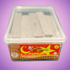 Yummy Gummy Cola Belts Tub 1.2kg Pick & Mix Bulk Sweets — purple and pink product photo