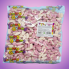 Yummy Gummy Strawberry Cakes 1kg Pick & Mix Bulk Sweets — purple and pink product photo