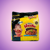 Yummys Instant Noodles Curry Flavour 325g Pick & Mix Bulk Sweets — purple and pink product photo
