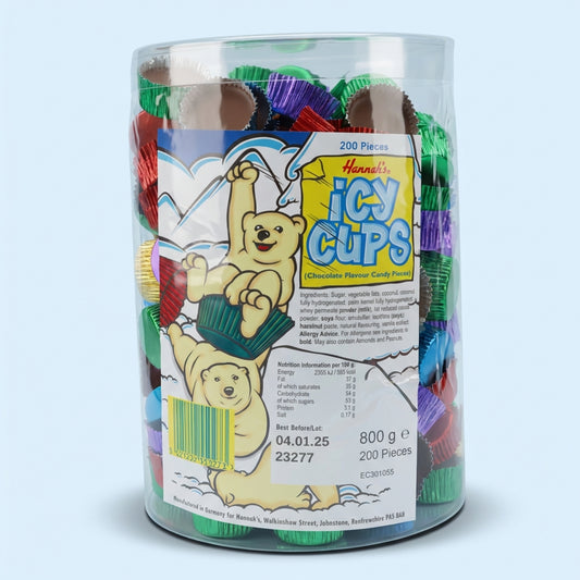 Hannahs Icy Cups Tub 800g