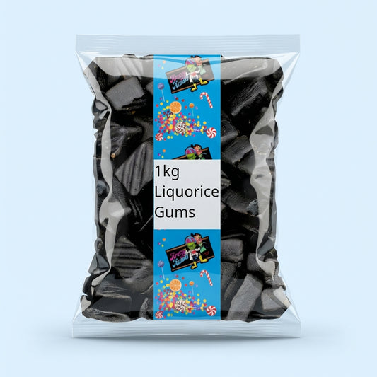 Lions Liquorice Gums 1kg