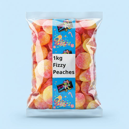 Krazy Kandi Fizzy Peaches 1kg