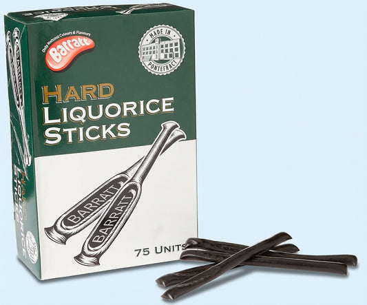 Barratt Hard Liquorice Sticks 75 Unit