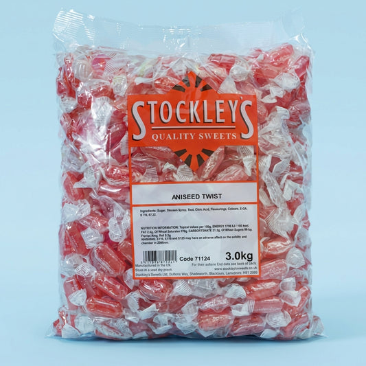 Stockleys Aniseed Twists 3kg