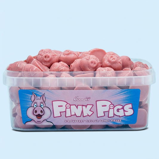 Hannahs Pink Pigs Tub 600g