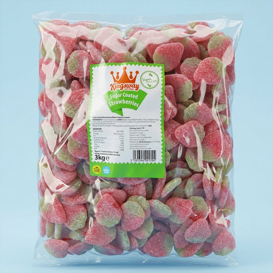 Kingsway Sugar Coated Strawberrys 3kg