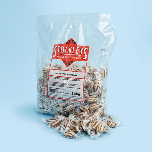 Stockleys Sugar Free Mint Humbugs 2kg