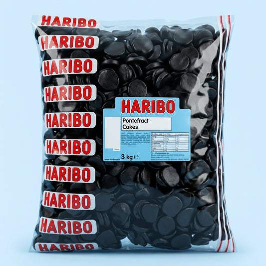 Haribo Pontefract Cakes 3kg