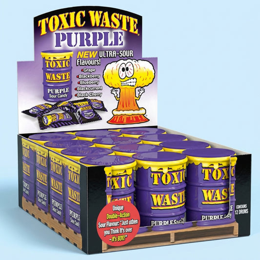 Toxic Waste Purple Drums 12 x 42g
