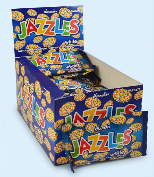 Hannahs White Jazzles Box 24x40g