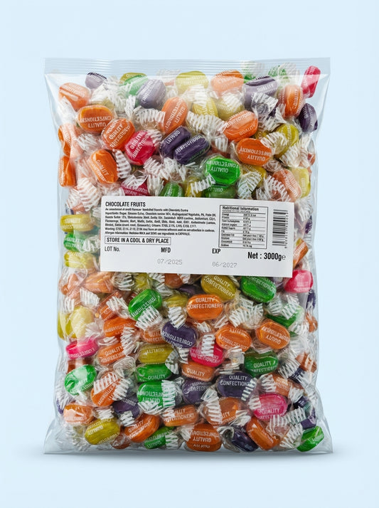Krazy Kandi Chocolate Fruits 3kg