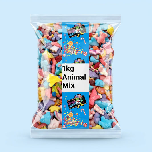 Krazy Kandi Jelly Filled Animal Mix 1kg