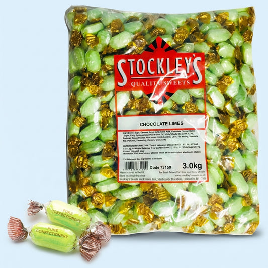 Stockleys Chocolate Limes 3kg