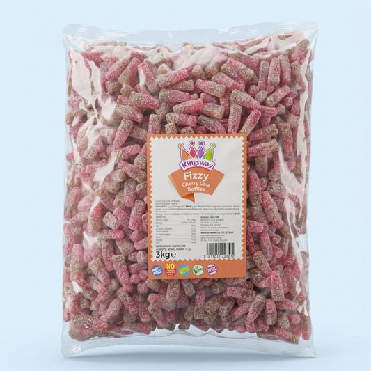 Kingsway Fizzy Cherry Cola Bottles 3kg