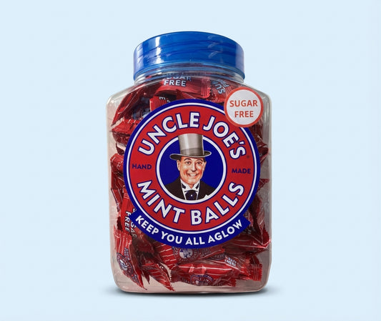 Uncle Joe's Sugar Free Mint Balls Jar 800g