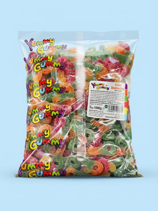 Yummy Gummy Sour Dummies 1kg