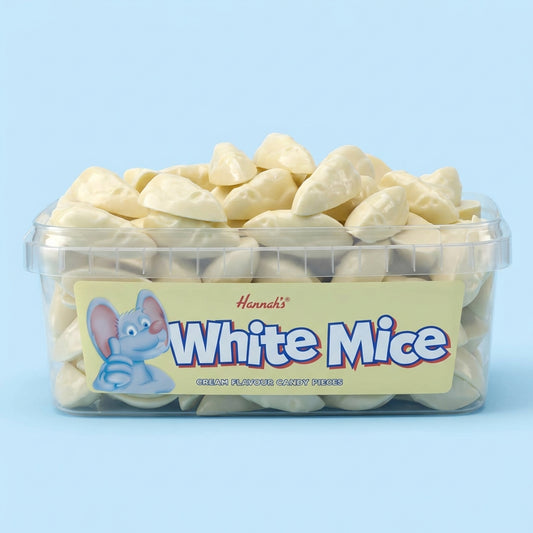 Hannahs White Mice Tub 600g