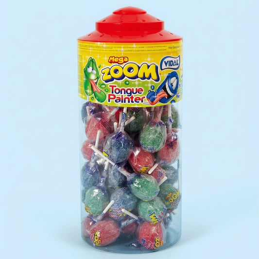 Vidal Tongue Painter Zoom Lollipops 50 x 29g