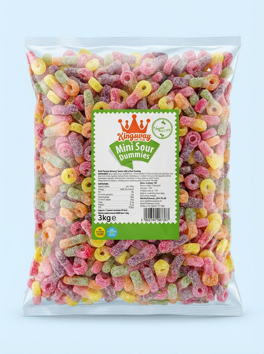Kingsway Mini Sour Dummies 3kg