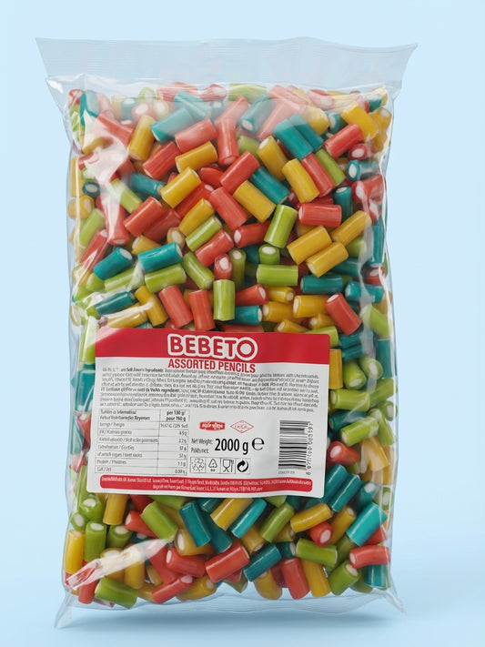Bebeto Assorted Pencil Bites 2kg