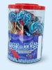 Lick It Handmade Blue Swirl Lollies 40 Pieces 500g