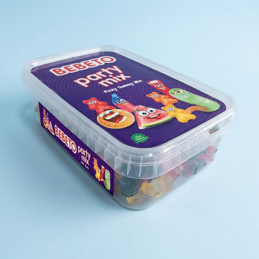 Bebeto Fizzy Party Mix Tub 400g