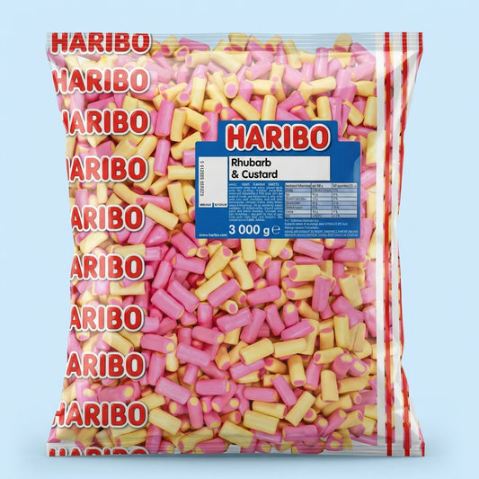 Haribo Rhubarb & Custard 3kg