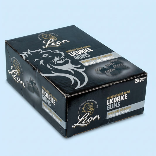 Lions Liquorice Gums 2kg