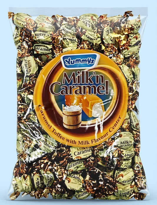Yummys Milk N Caramel Toffees 1kg