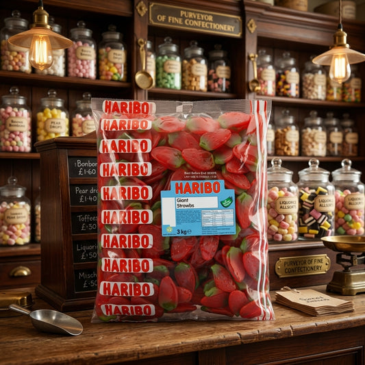 Haribo Giant Strawberries 3kg