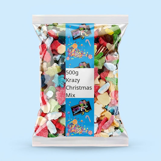 Krazy Kandi Christmas Mix 500g - Krazy Kandi Sweet Shop, Bootle Liverpool