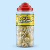 Krazy Kandi Lick It Super Sour Lemon Flavour Lollipops 50pcs 1500g