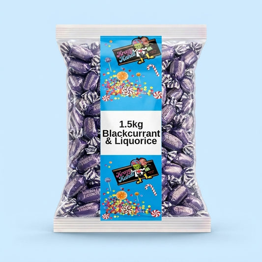 Krazy Kandi Krazy Kandi Blackcurrant & Liquorice 1500g