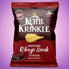 Kettle Krinkle Ribeye Steak & Peppercorn Flavour Crisps 8 x 130g