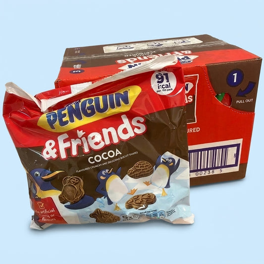 Penguin & Friends Cocoa & Orange Flavour Perfect for Packed Lunch 100g