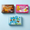 Sweetworld Bundle Half Time Caramel Smiley Candy Cosmic Cocos Coconut Bars 550g