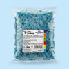 Krazy Kandi Yummy Gummy Fizzy Blue Raspberry Bottles Bag 1kg