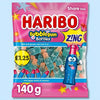 Haribo Bubblegum Bottles Zing Share Size Bags 1680g