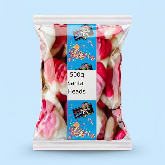 Krazy Kandi Santa Heads 500g - Krazy Kandi Sweet Shop, Bootle Liverpool