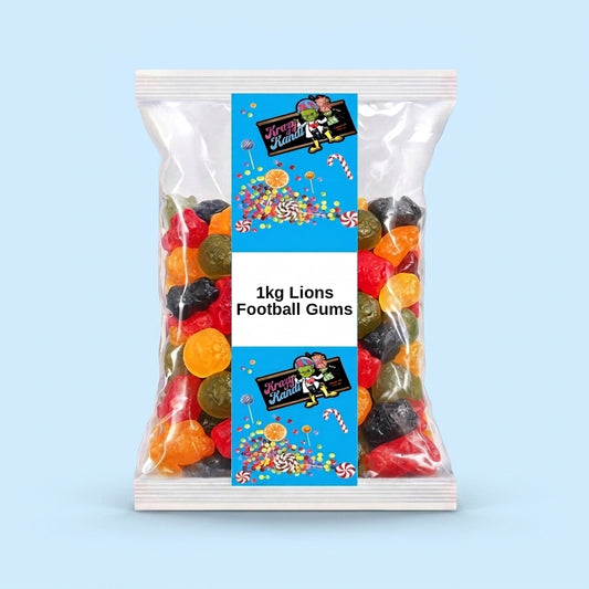 Krazy Kandi Football Gums 1kg - Krazy Kandi Sweet Shop, Bootle Liverpool