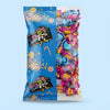 Krazy Kandi Retro Assorted Chew Flavours Bubblegum Blue Raspberry Rhubarb & Custard and Cola 1kg