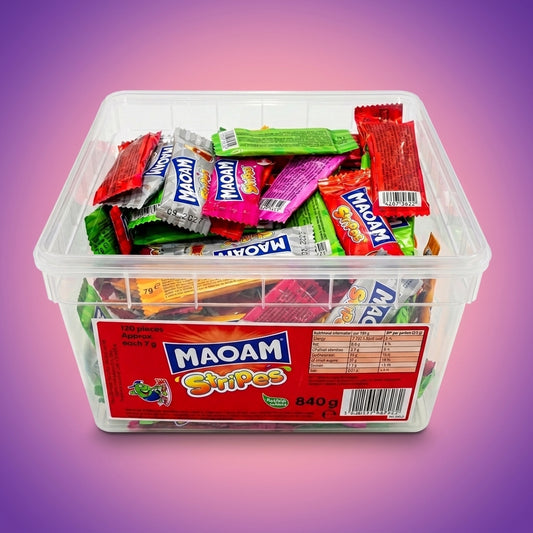 Haribo Maoam Stripes Tub 840g