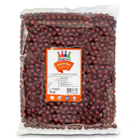 Krazy Kandi Aniseed Balls 3kg View 2 - Krazy Kandi Sweet Shop, Bootle Liverpool