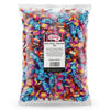 Real Retro Assorted Chew Flavours Blue Raspberry Rhubarb & Custard Cola and Bubblegum 3kg
