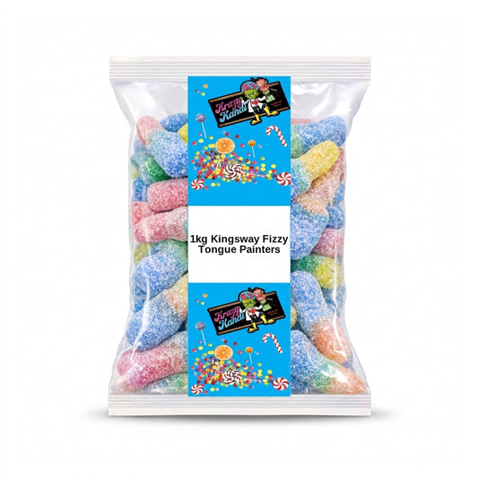 Krazy Kandi Fizzy Tongue Painters 1kg View 2 - Krazy Kandi Sweet Shop, Bootle Liverpool