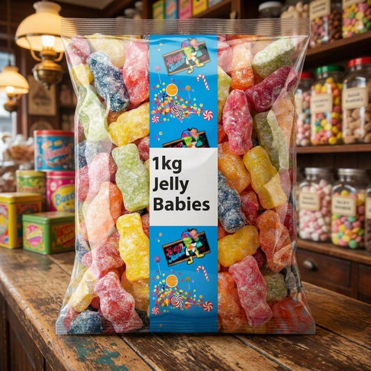 Krazy Kandi Dusted Jelly Babies 1kg