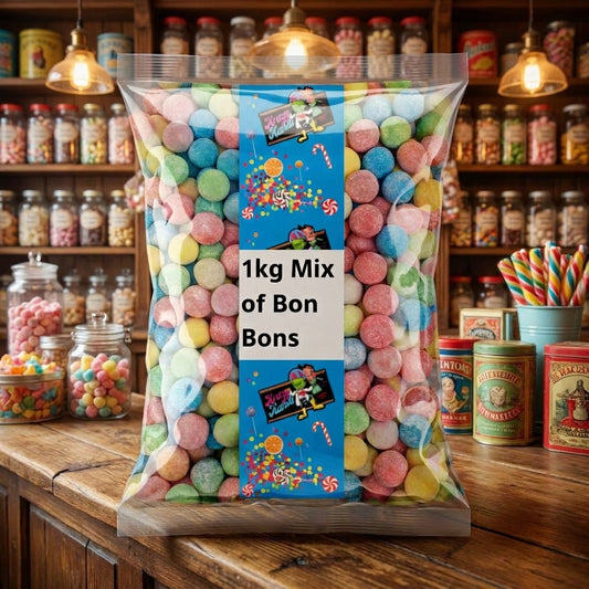 Krazy Kandi Mix of Bon Bons 1kg - illustrative lifestyle shot position 2