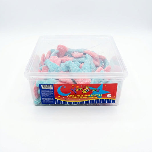 Krazy Kandi Giant Fizzy Pink and Blue Bottles 1kg View 2 - Krazy Kandi Sweet Shop, Bootle Liverpool