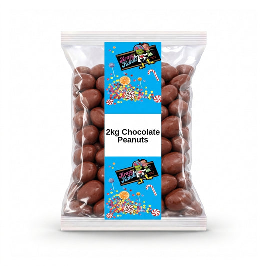 Krazy Kandi Chocolate Peanuts 2kg View 2 - Krazy Kandi Sweet Shop, Bootle Liverpool